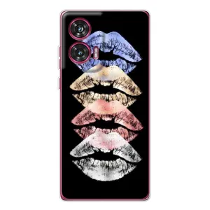 Чехол Стильные девушки на Motorola Edge 50 Fusion (Губы)