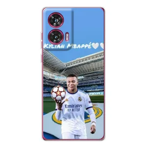 Чехол (TPU) с Футболистом на Motorola Edge 50 Fusion (Mbappe Real)
