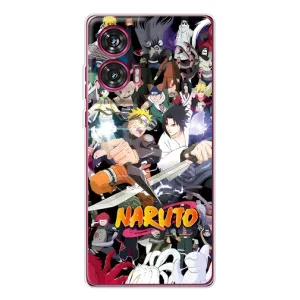 Купить Чехлы на телефон с принтом Anime для Motorola Edge 50 Fusion (Наруто постер)