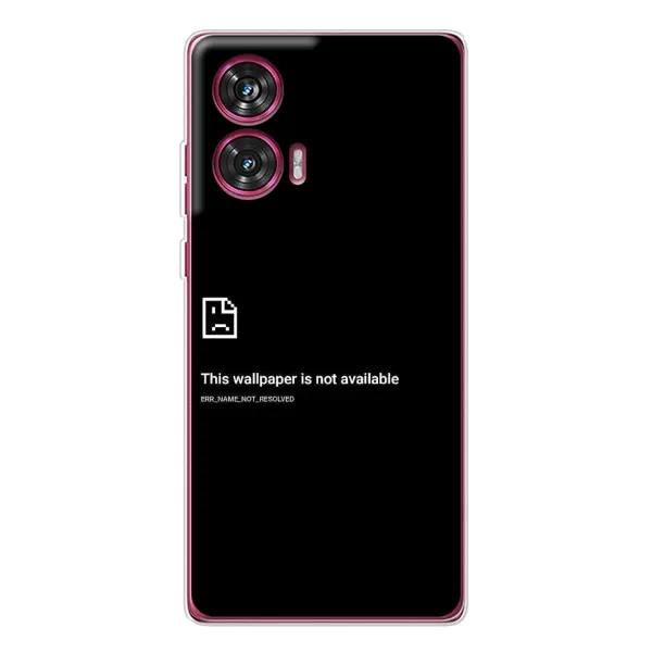Чехол с рисунком «Ошибка» для Motorola Edge 50 Fusion Чехол с рисунком «Ошибка» для Motorola Edge 50 Fusion