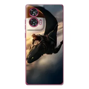 Чехол дракон Беззубик для Motorola Edge 50 Fusion (Полет Беззубика)