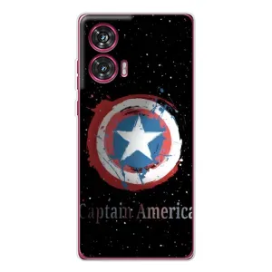 Чохол с Щітом Капітана Америки на Motorola Edge 50 Fusion (Щит Капітана)