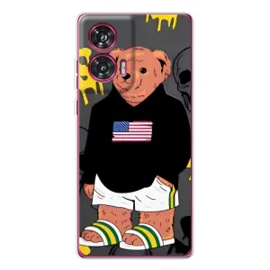 Чехлы Мишка Тедди для Эдж 50 Фюжин