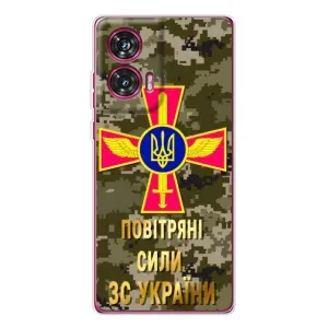 Чехлы на военную тематику для Motorola Edge 50 Fusion (ВС ЗСУ)