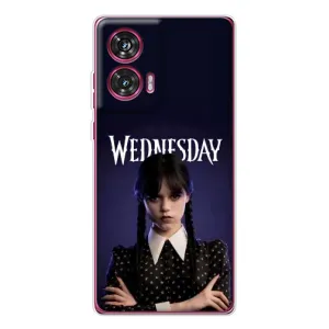 Чехлы с принтом Уэнсдей на Motorola Edge 50 Fusion (Wednesdey)