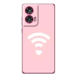 Силиконовые Чехлы Любимому человеку для Motorola Edge 50 Fusion (WiFi Love)