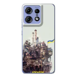 Чехлы на военную тематику для Motorola Edge 50 Pro (Азовсталь)