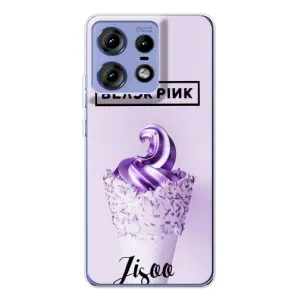 Чехлы с картинкой для Motorola Edge 50 Pro (BLACKPINK lisa)