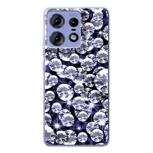 Чехол (Дорого -богато) на Motorola Edge 50 Pro (Бриллианты)