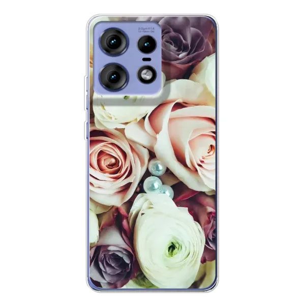Чехол с рисунком «Букет РОЗ» для Motorola Edge 50 Pro Чехол с рисунком «Букет РОЗ» для Motorola Edge 50 Pro