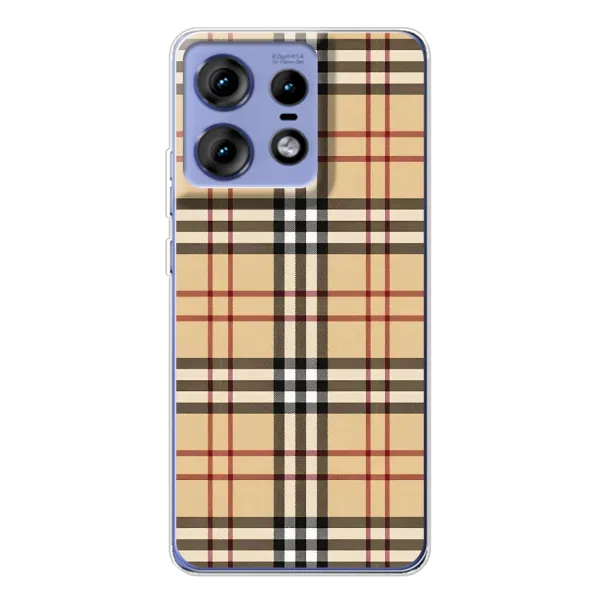 Чехол с рисунком «Burberry стиль» для Motorola Edge 50 Pro Чехол с рисунком «Burberry стиль» для Motorola Edge 50 Pro