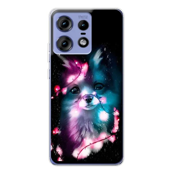 Чехол с рисунком «Черная Лиса» для Motorola Edge 50 Pro Чехол с рисунком «Черная Лиса» для Motorola Edge 50 Pro