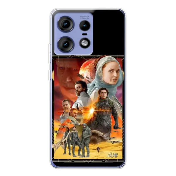 Чехол с рисунком «Д Ю Н А» для Motorola Edge 50 Pro