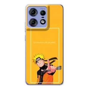 Чохли з принтом НАРУТО на Motorola Edge 50 Pro (Даттебайо)