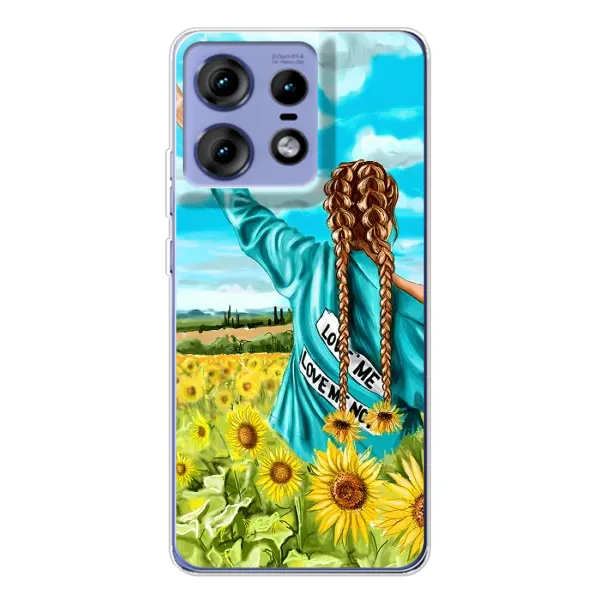 Чехол с рисунком «Девушка на поле» для Motorola Edge 50 Pro Чехол с рисунком «Девушка на поле» для Motorola Edge 50 Pro