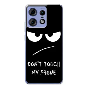 Чехол с прикольным текстом на Motorola Edge 50 Pro (Dont)