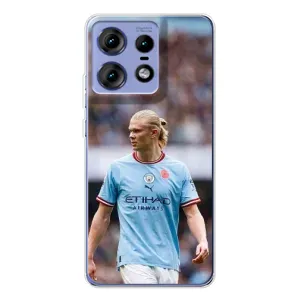 Чехлы с принтом для Motorola Edge 50 Pro Футболист (Эрлинг Холанд)