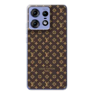 Чохол Стиль Louis Vuitton на Motorola Edge 50 Pro (Фон Луі Віттон)