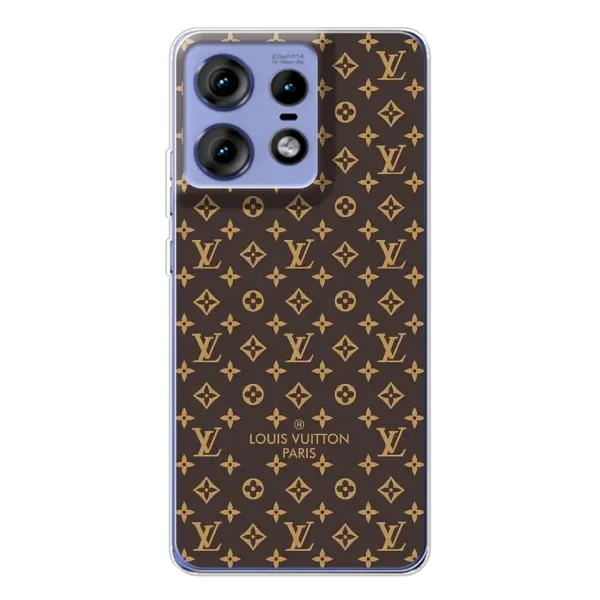 Чехол с рисунком «Фон Луи Виттон» для Motorola Edge 50 Pro