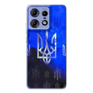 Чехол Укр Символика для Motorola Edge 50 Pro (Герб)