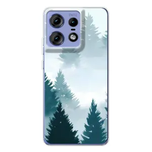 Летний Чехол на Motorola Edge 50 Pro (Горный лес)