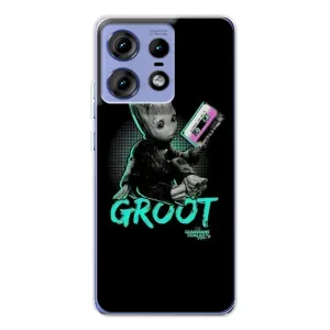 Чехол Супергерои Марвел на Моторола Мото Ейдж 50 Про (Groot)