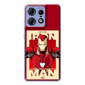 Чехол Супергерой Железный человек на Motorola Edge 50 Pro (Iron man)