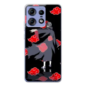 Чохли з принтом Ітачі Учіха на Motorola Edge 50 Pro (Ітачі в плащі)