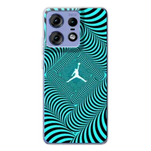 Силіконовый Чохол Nike Air Jordan на Моторола Мото Едж 50 Про (Jordan)
