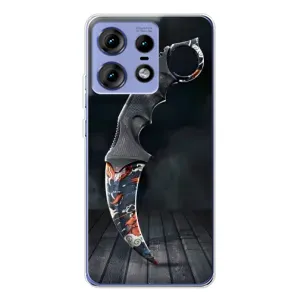 Чехол с рисунком «Кинжал КС ГО» для Motorola Edge 50 Pro