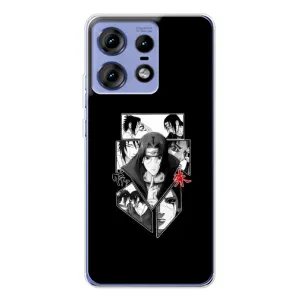 Чохли з принтом Ітачі Учіха на Motorola Edge 50 Pro (Коллаж Ітачі)