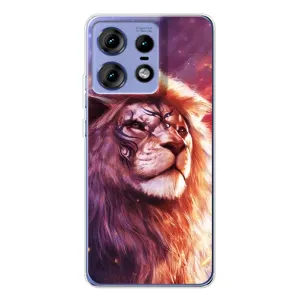 Чехол с картинкой на Motorola Edge 50 Pro (Красочный ЛЕВ)