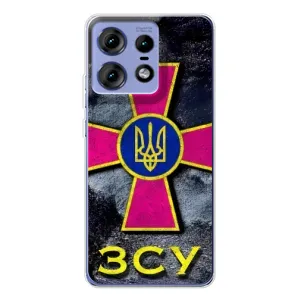 ЗСУ Чехлы (TPU) для Motorola Edge 50 Pro (Лого ЗСУ)