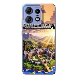 Чохол майнкрафт для Motorola Edge 50 Pro (MINECRAFT)