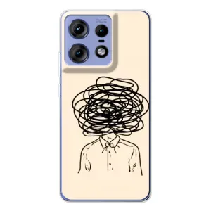 Чехлы со смыслом для Motorola Edge 50 Pro (Мысли)