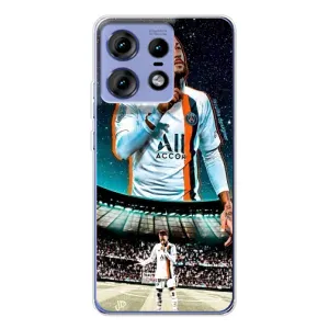 Силиконовый Чехол Motorola Edge 50 Pro (Неймар ПСЖ)
