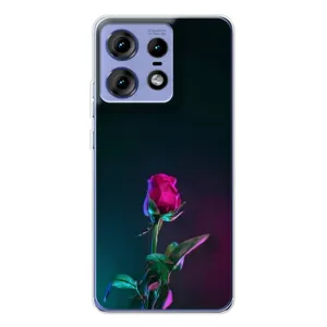 Чехлы с принтом Розочки для Motorola Edge 50 Pro (Ночная роза)