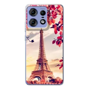 Чехол с Эйфелевой башней на Motorola Edge 50 Pro (Paris photo)