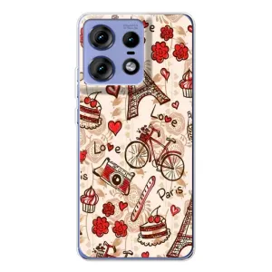 Чехол с Эйфелевой башней на Motorola Edge 50 Pro (Париж мечта)