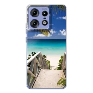 Летний Чехол на Motorola Edge 50 Pro (Рай)