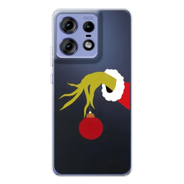 Чехол с рисунком «Рука Гринча» для Motorola Edge 50 Pro Чехол с рисунком «Рука Гринча» для Motorola Edge 50 Pro