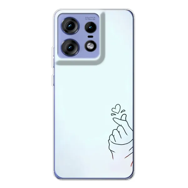Чехол с рисунком «Сердце на голубом» для Motorola Edge 50 Pro Чехол с рисунком «Сердце на голубом» для Motorola Edge 50 Pro
