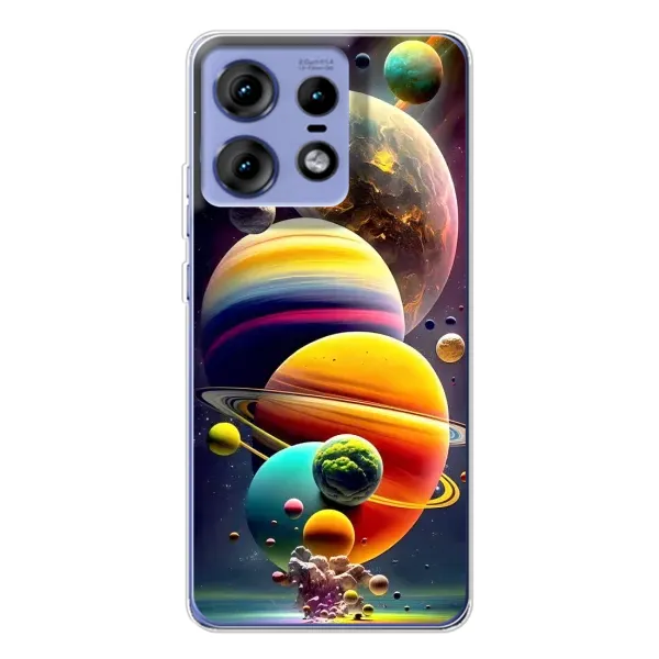 Чехол с рисунком «Солнечна система» для Motorola Edge 50 Pro Чехол с рисунком «Солнечна система» для Motorola Edge 50 Pro