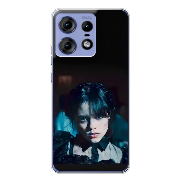 Чехол с рисунком «Танец Уэнсдей» для Motorola Edge 50 Pro Чехол с рисунком «Танец Уэнсдей» для Motorola Edge 50 Pro