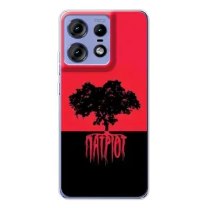 Чехлы УПА (Красно-Чёрный) на Motorola Edge 50 Pro (УПА Патриот)