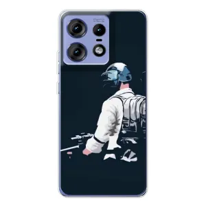 Чохол з картинкою "Герой Pubg" на Motorola Edge 50 Pro (В екіперівці)