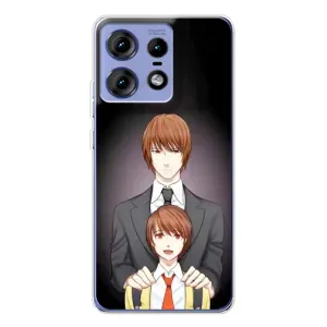 Чохли з героями АНИМЕ на Motorola Edge 50 Pro (Ягамі виріс)