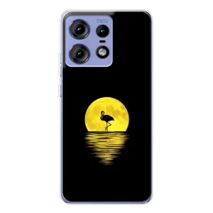 Летний Чехол на Motorola Edge 50 Pro (Желтый Закат)