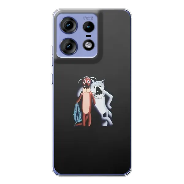 Чехол с рисунком «Шо, опять» для Motorola Edge 50 Pro