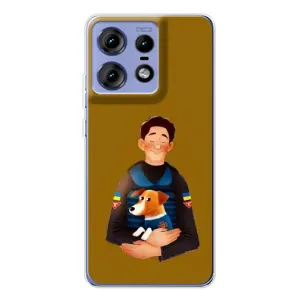 Чехол с принтом для Motorola Edge 50 Pro (ЗСУ Патрон)